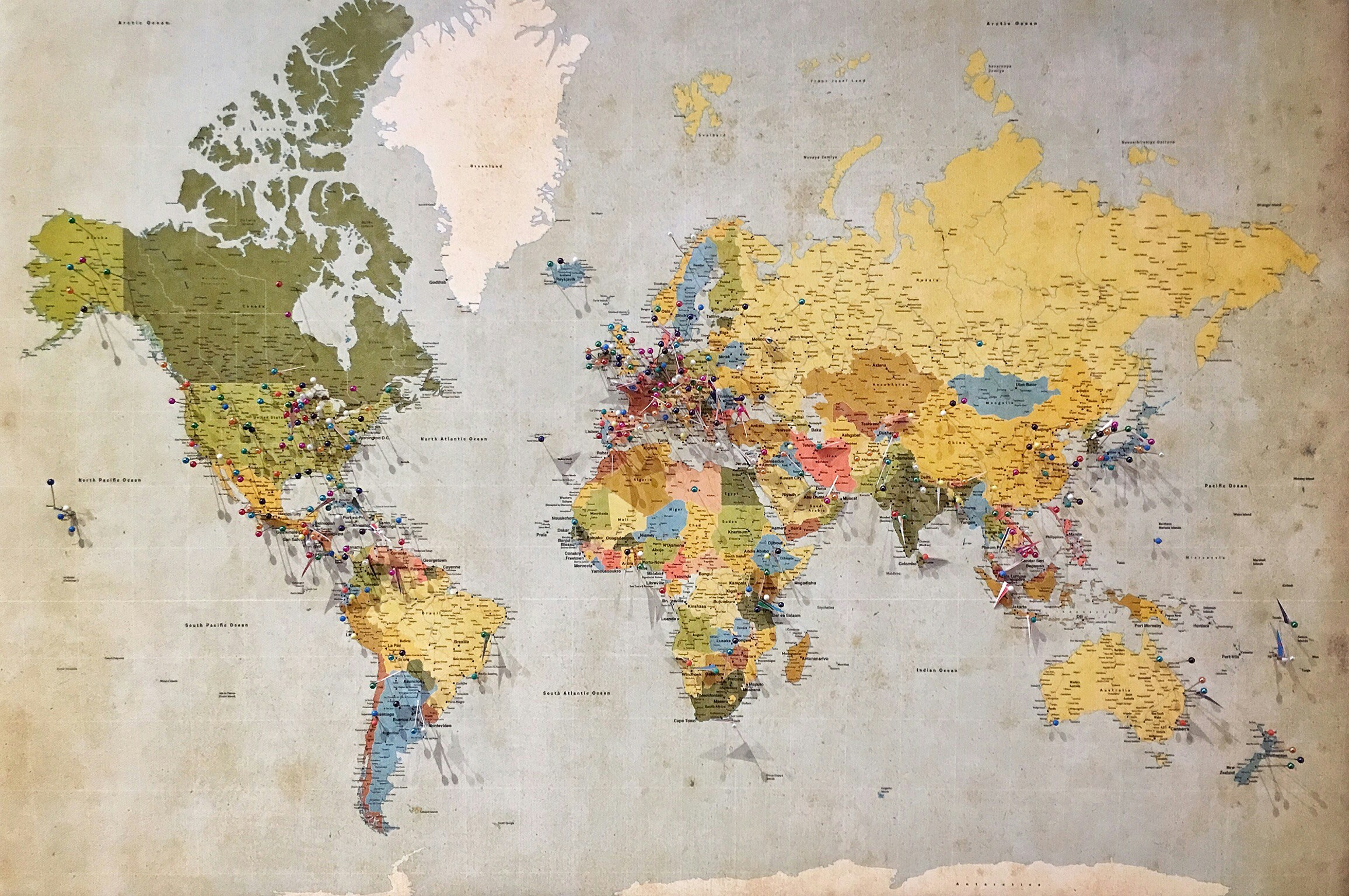 Map showing world map with UK, EU, and US regions our primary operation regions